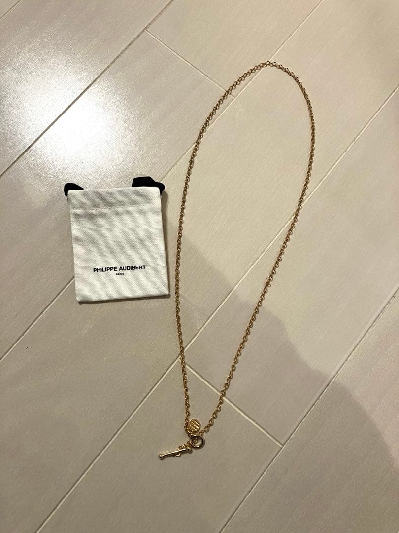 新品同様PHILIPPE AUDIBERT ☆Lynnロングネックレス