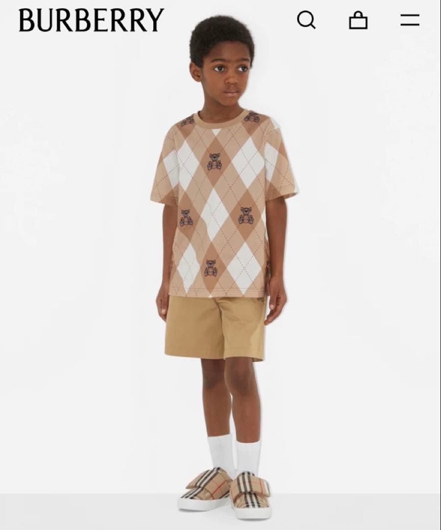 新品タグ付き★BURBERRYバーバリー★トーマスベアTシャツ