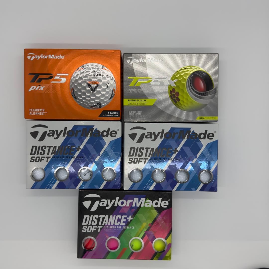 TaylorMade 新品未使用　ゴルフボール 5箱セット　ラウンド用&練習用に