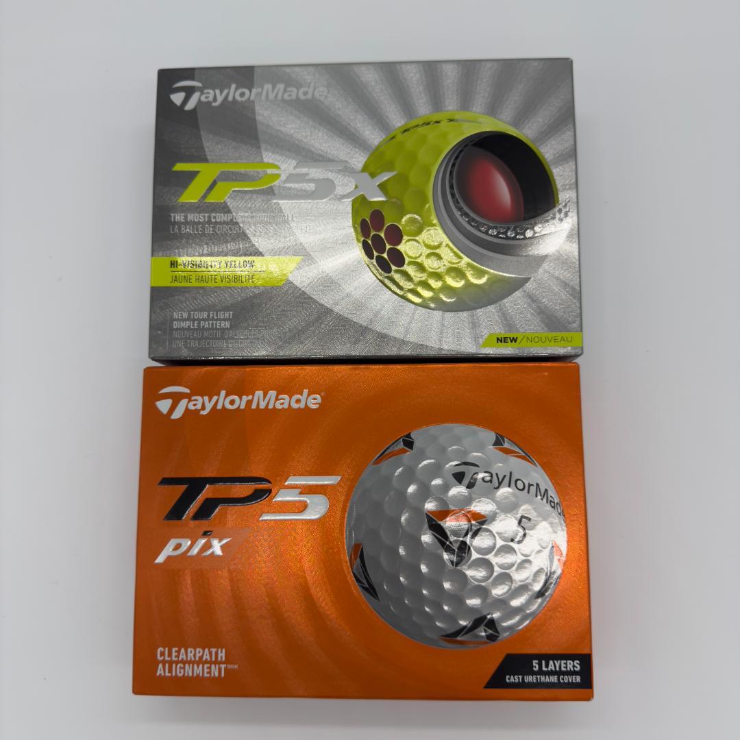 TaylorMade 新品未使用　ゴルフボール 5箱セット　ラウンド用&練習用に