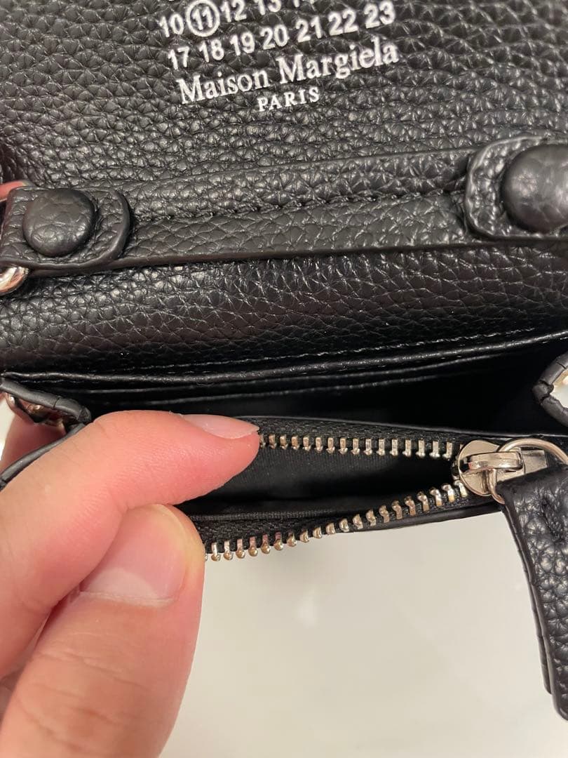 メゾンマルジェラ　4ステッチ　チェーンショルダーバッグ　極美品