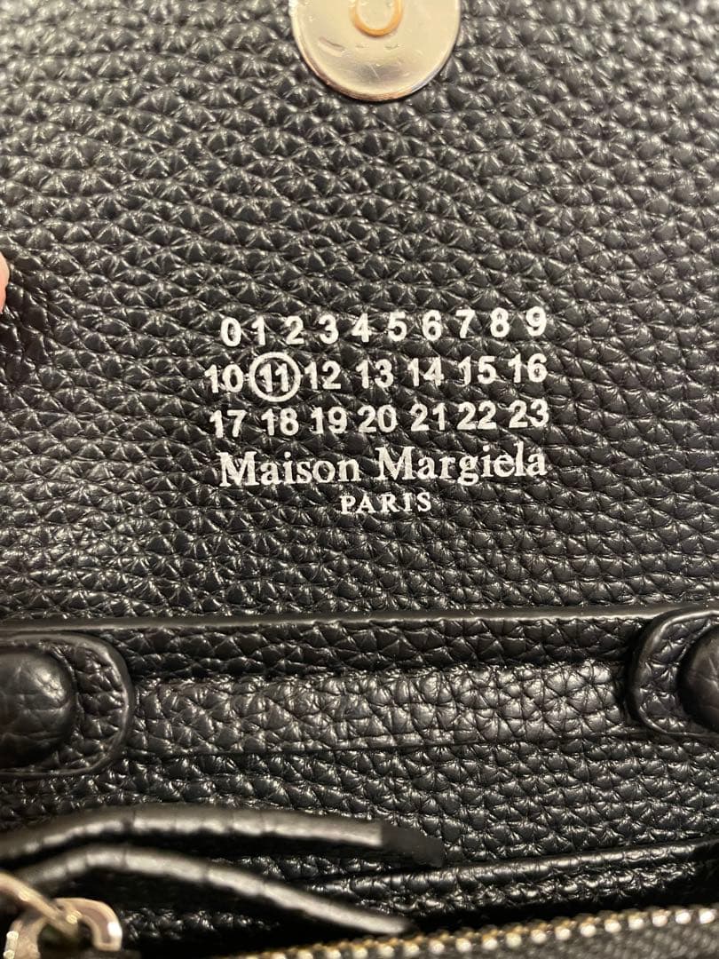 メゾンマルジェラ　4ステッチ　チェーンショルダーバッグ　極美品