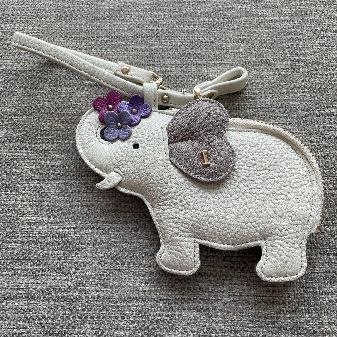 IBIZAイビサ　アニマーダ　牛革　マルチケース象(ゾウ)ケース