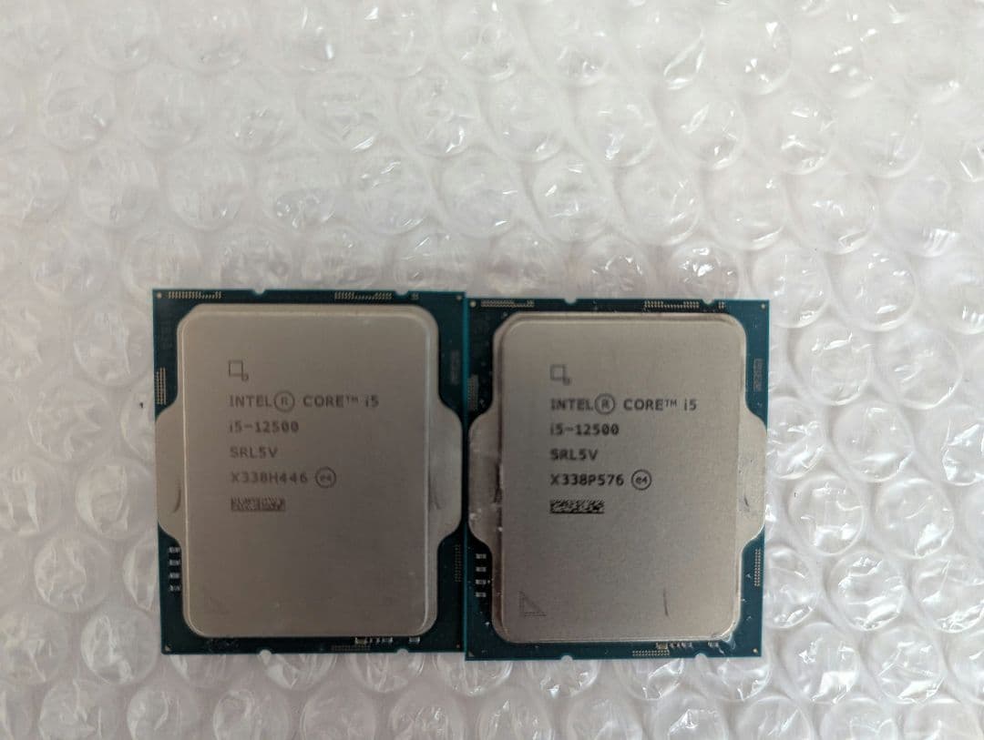 Intel cpu 8枚セット