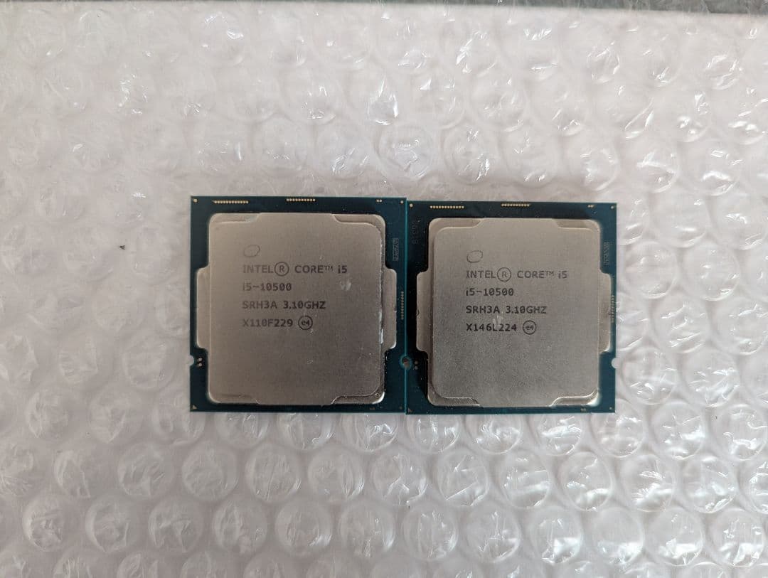 Intel cpu 8枚セット