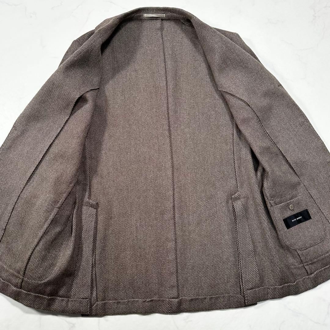 未使用級 XL相当◎リングヂャケット カシミヤタッチ アンコンジャケット 50