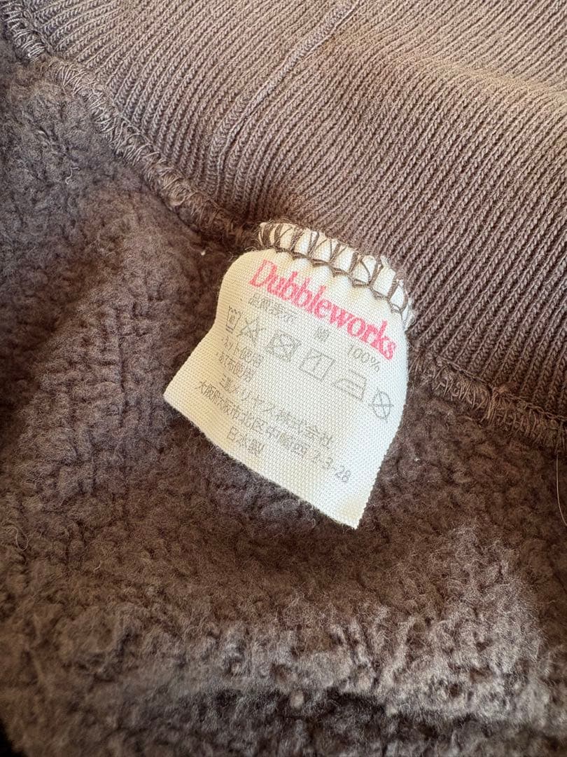 DUBBLE WORKS ダブルワークス ウエアハウス ハイネック スウェット