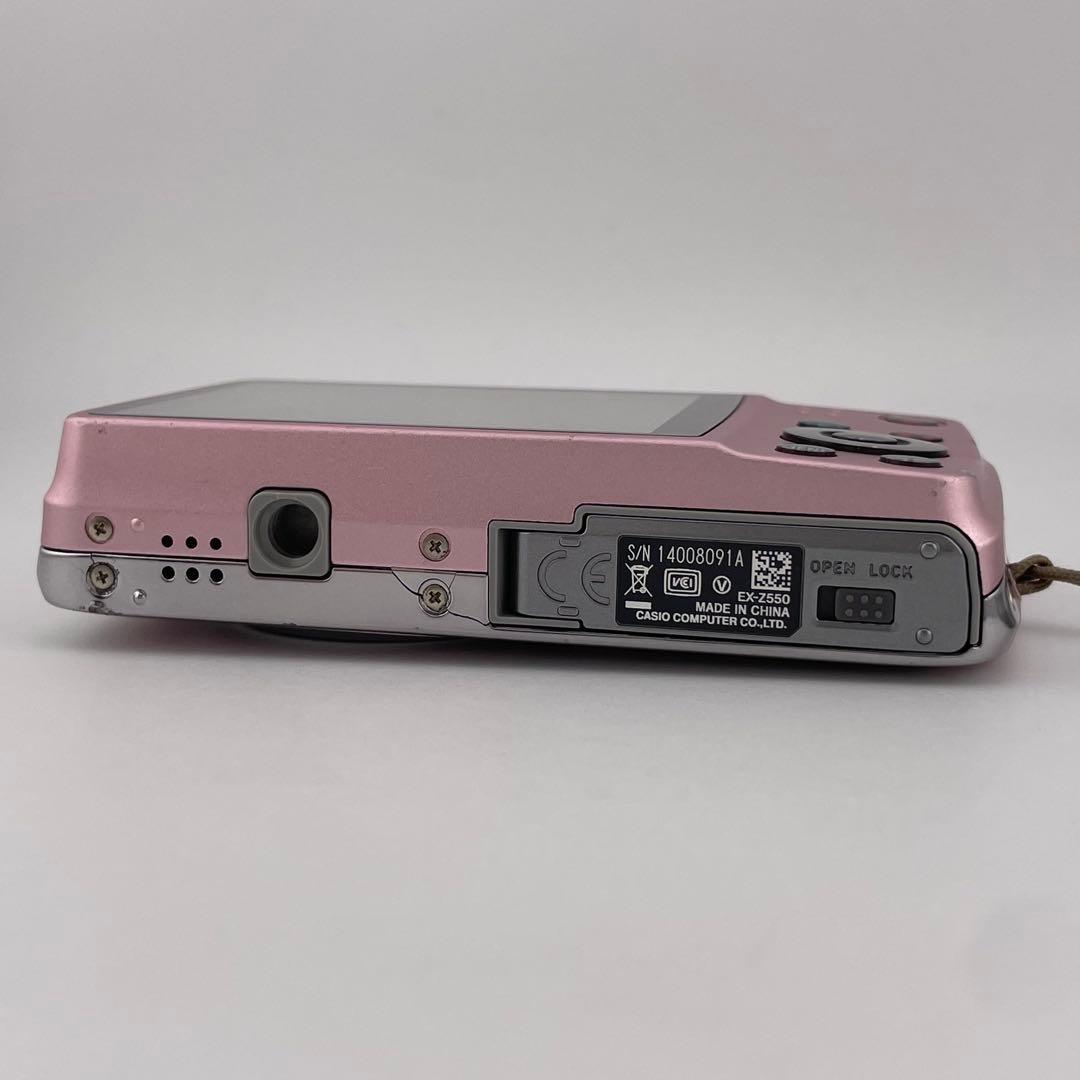実写美⭕️訳あり【動作確認済】Casio EXILIM EX-Z550 　ピンク