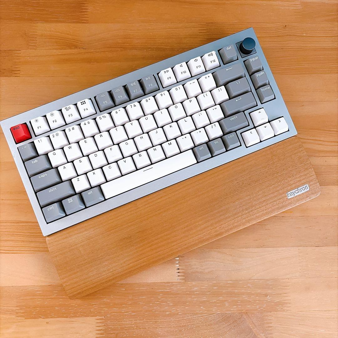 Keychron Q1 キーボード (US配列) ＋ウッドパームレストセット