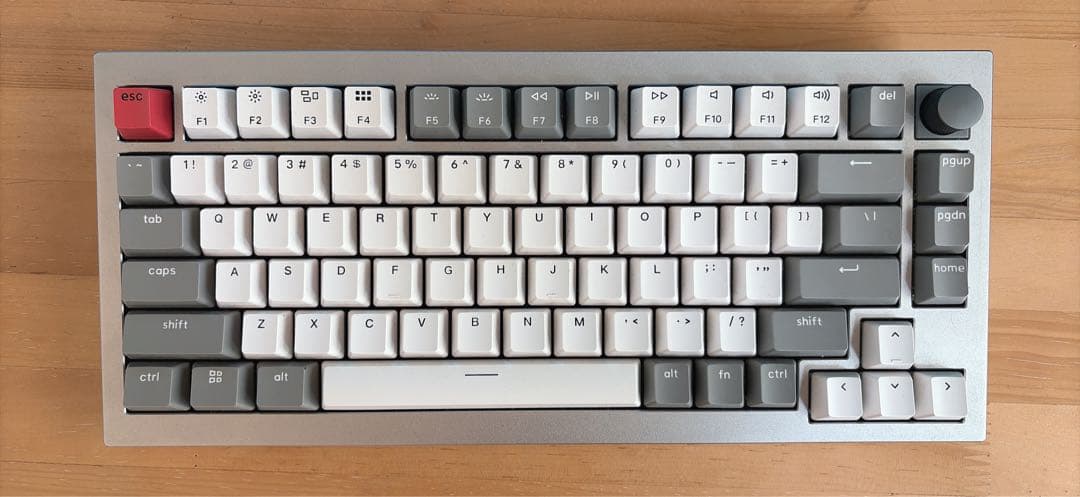 Keychron Q1 キーボード (US配列) ＋ウッドパームレストセット