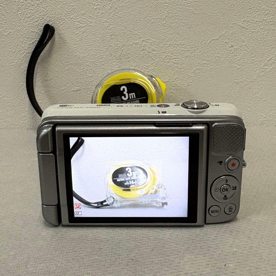 【美品稼動品】Nikon COOLPIX S6600 ホワイト　コンデジ
