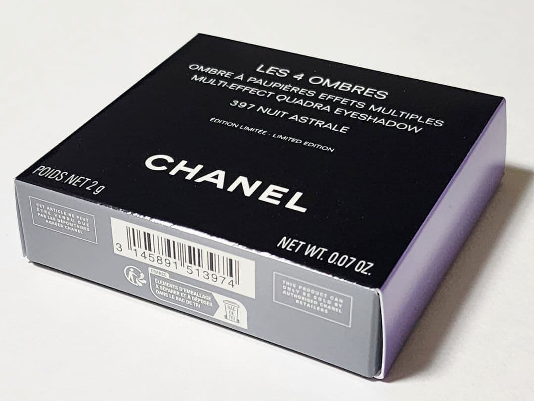 CHANELレキャトルオンブル３９７【2025年】【限定品】