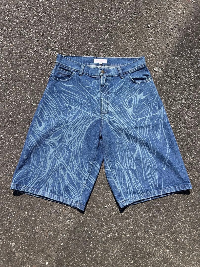ド*ム様 YARDSALE RIPPER SHORTS - DENIM ヤードセ