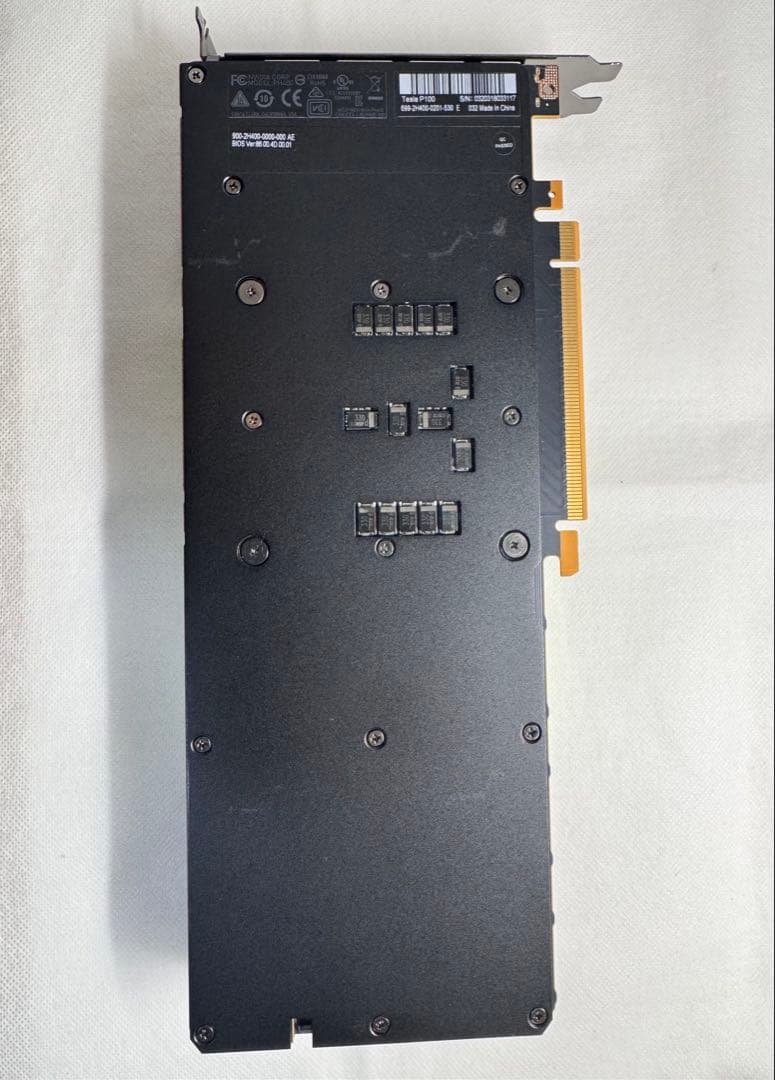 【作動保証】NVIDIA TESLA P100 16GB GPUアクセラレーター