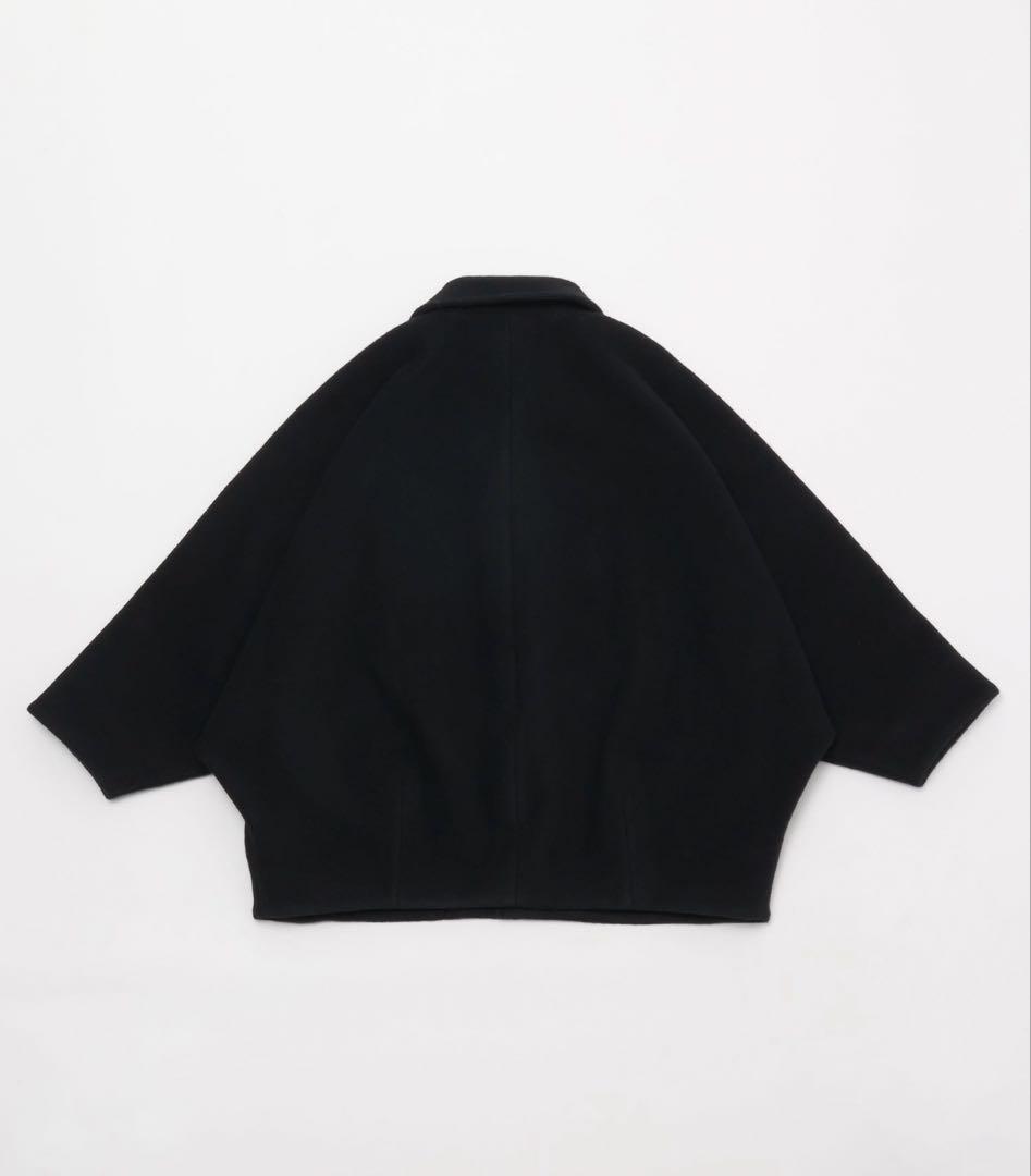 niko and... ライトモッサドルマンジャケットコート ブラック