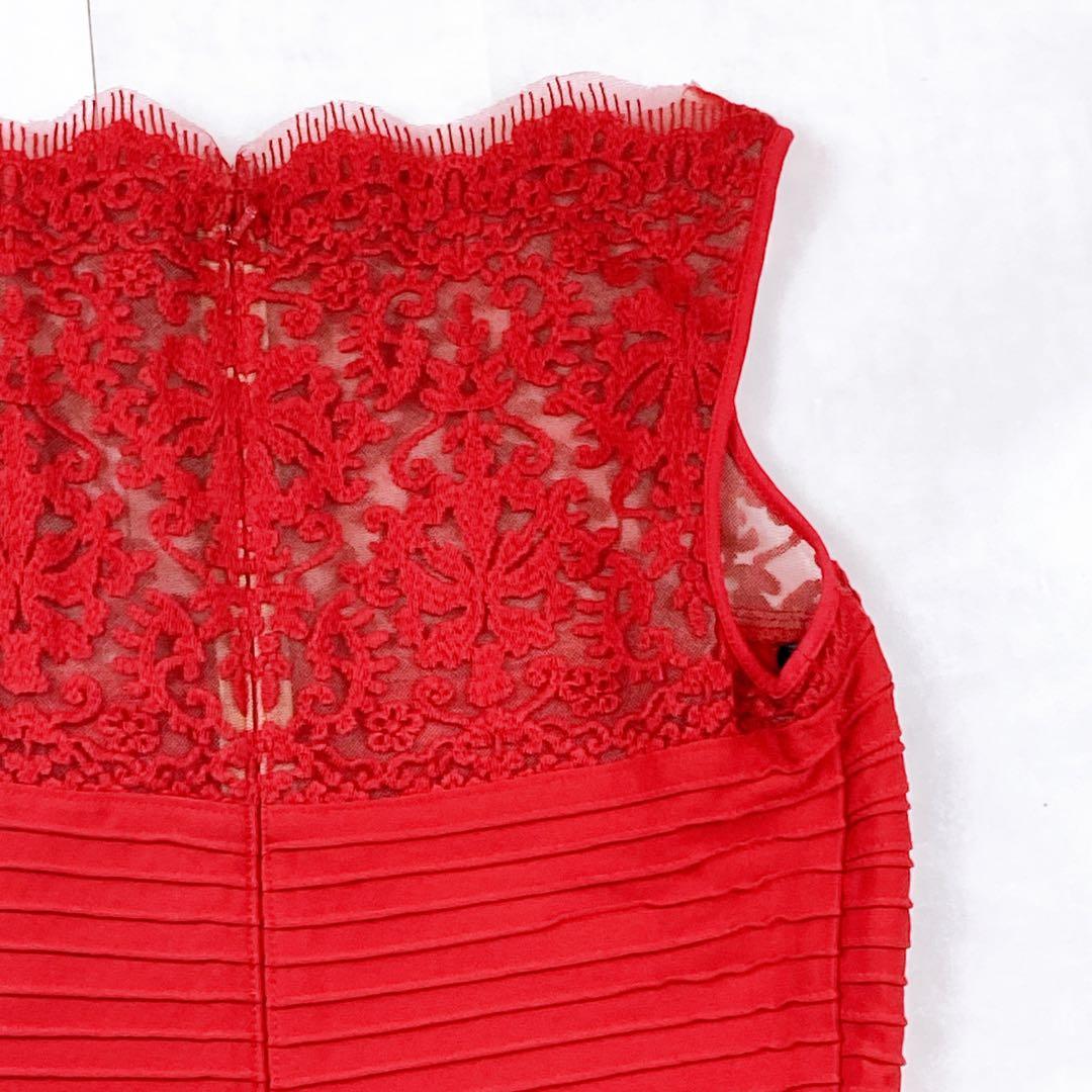 極美品 タダシショージ 日本未発売 ロングドレス コードレース シースルー