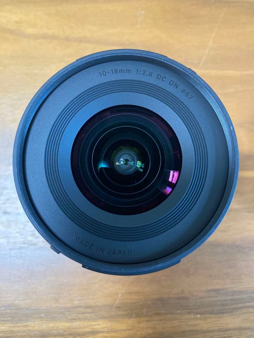 SIGMA 10-18mm F2.8 DC DN レンズ