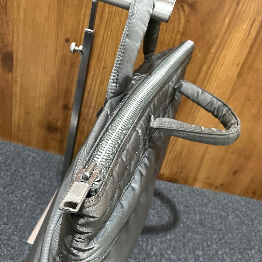 希少✨ PORTER タンカー シルバー グレー ブリーフケース