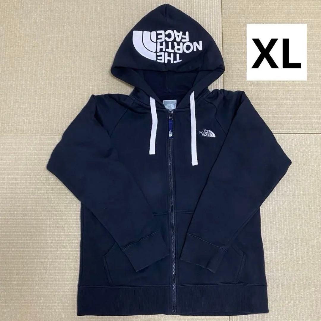 THE NORTH FACE リアビューフルジップフーディ　パーカー　XL 黒