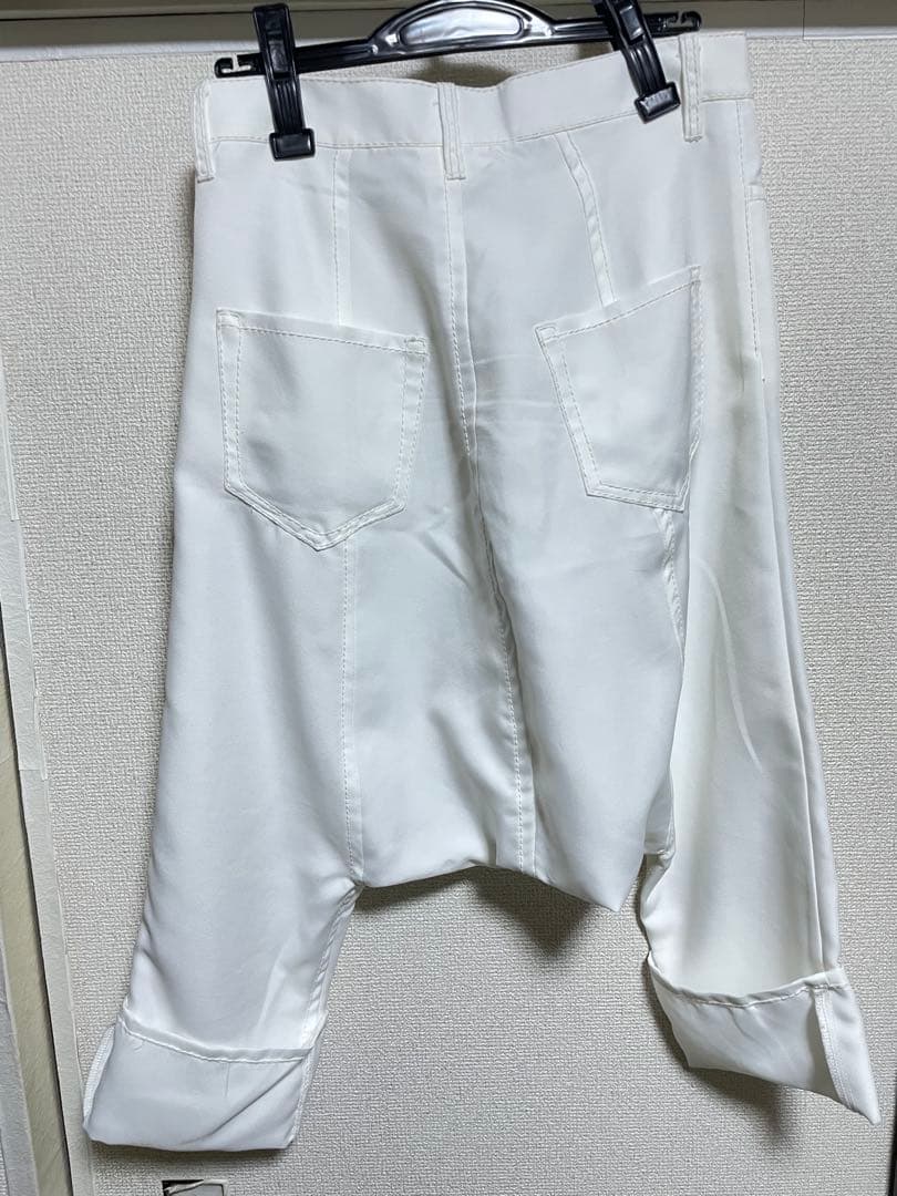 COMME des GARÇONS ホワイト サルエルパンツ