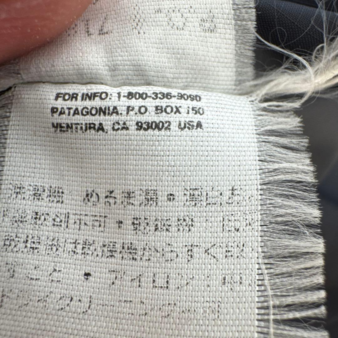 patagonia 黒 ダウンジャケット　CA93002