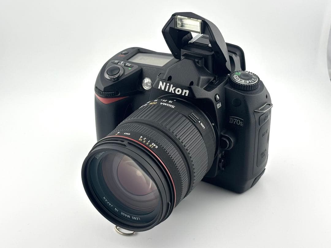 Nikon D70s 一眼レフ SIGMA 18-200mm 動作確認済