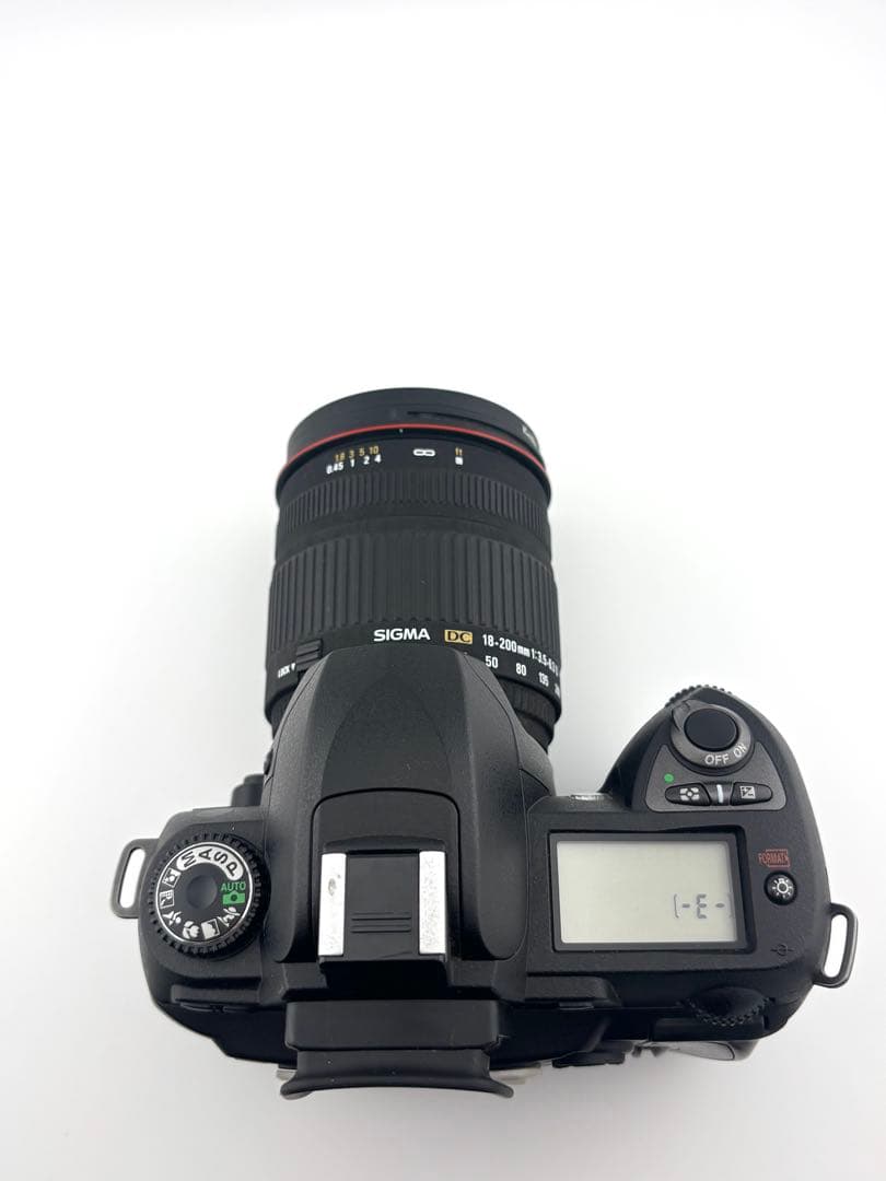 Nikon D70s 一眼レフ SIGMA 18-200mm 動作確認済