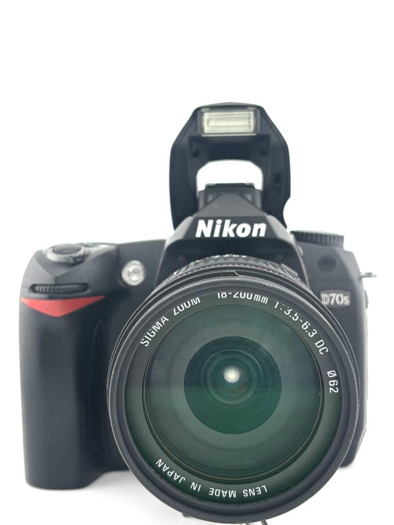Nikon D70s 一眼レフ SIGMA 18-200mm 動作確認済