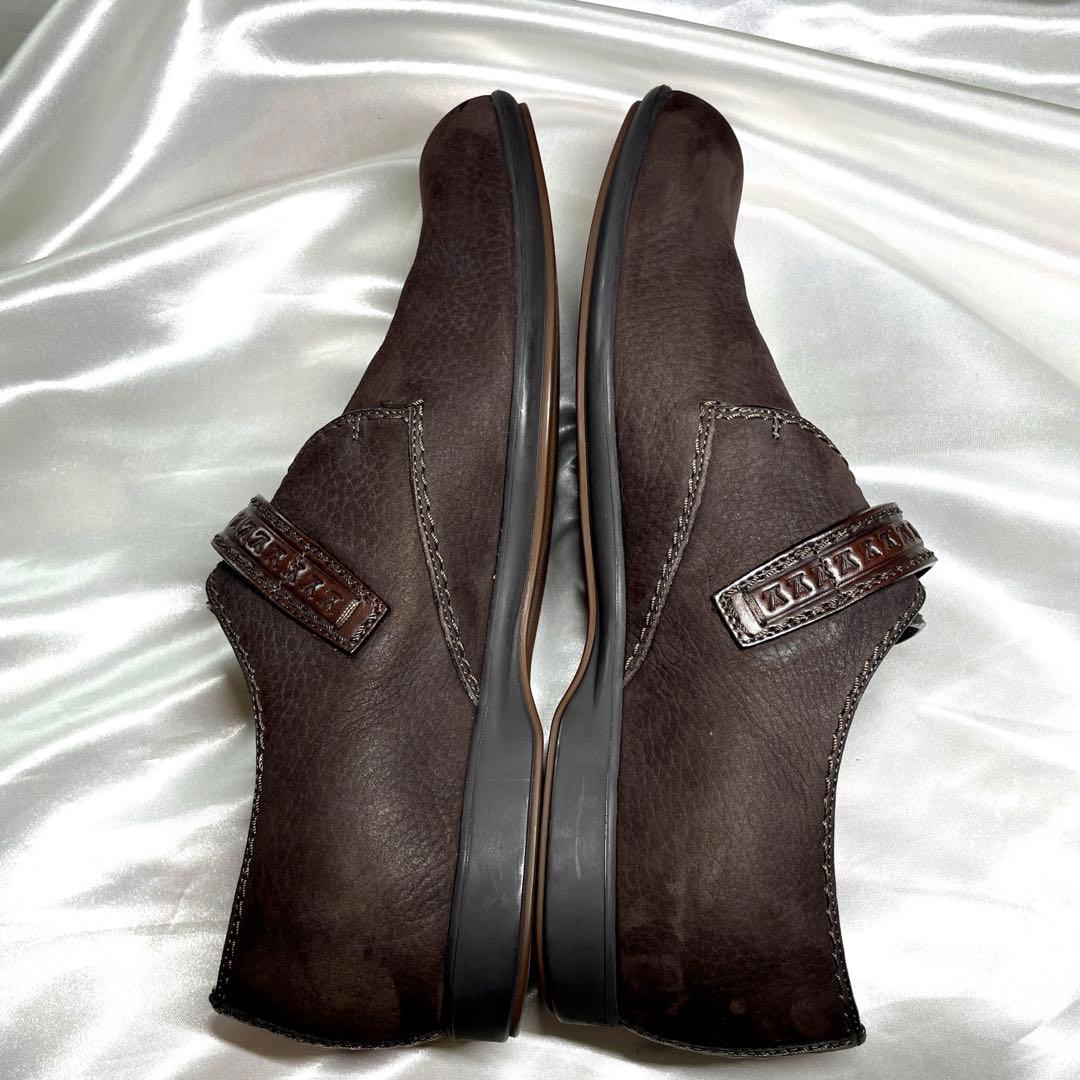 極美品　LOUIS VUITTON ルイヴィトン ストラップ　革靴　イタリア製