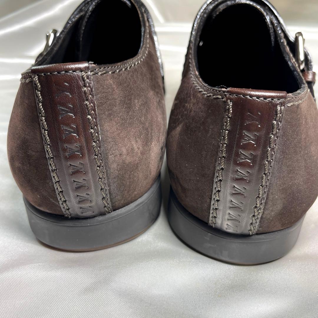 極美品　LOUIS VUITTON ルイヴィトン ストラップ　革靴　イタリア製