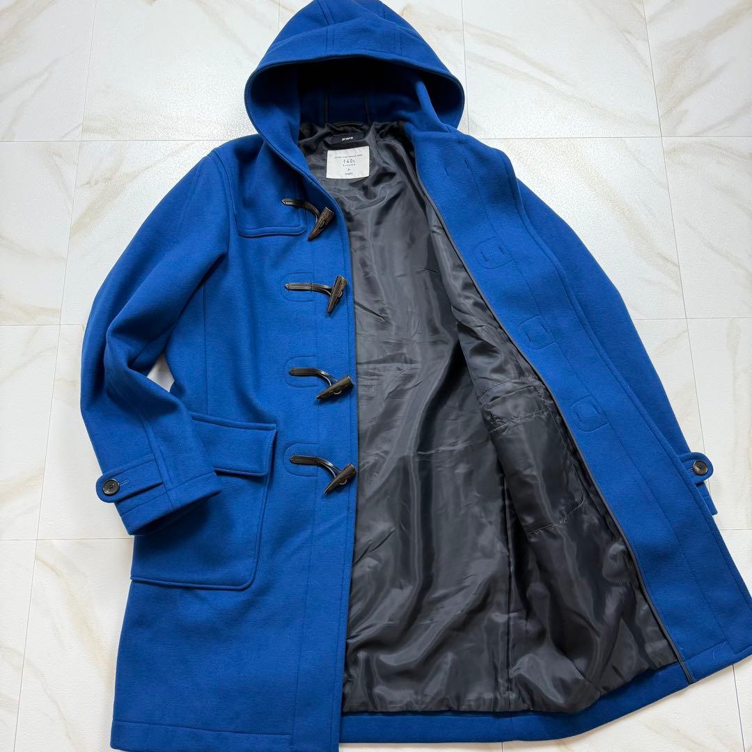 美品✨️SHIPS スーパー140'S ダッフルコート メリノウール トグル