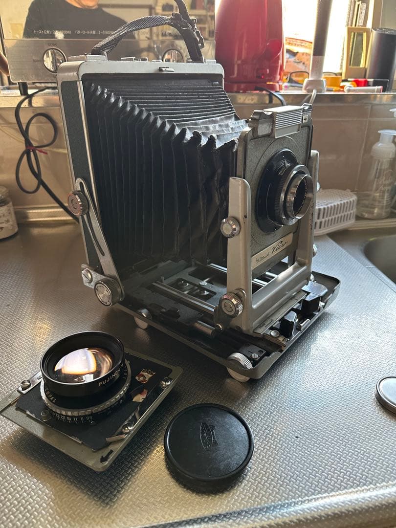 Rittreck View 4×5ジャンク＋150/180mmリンホフ変換ボード