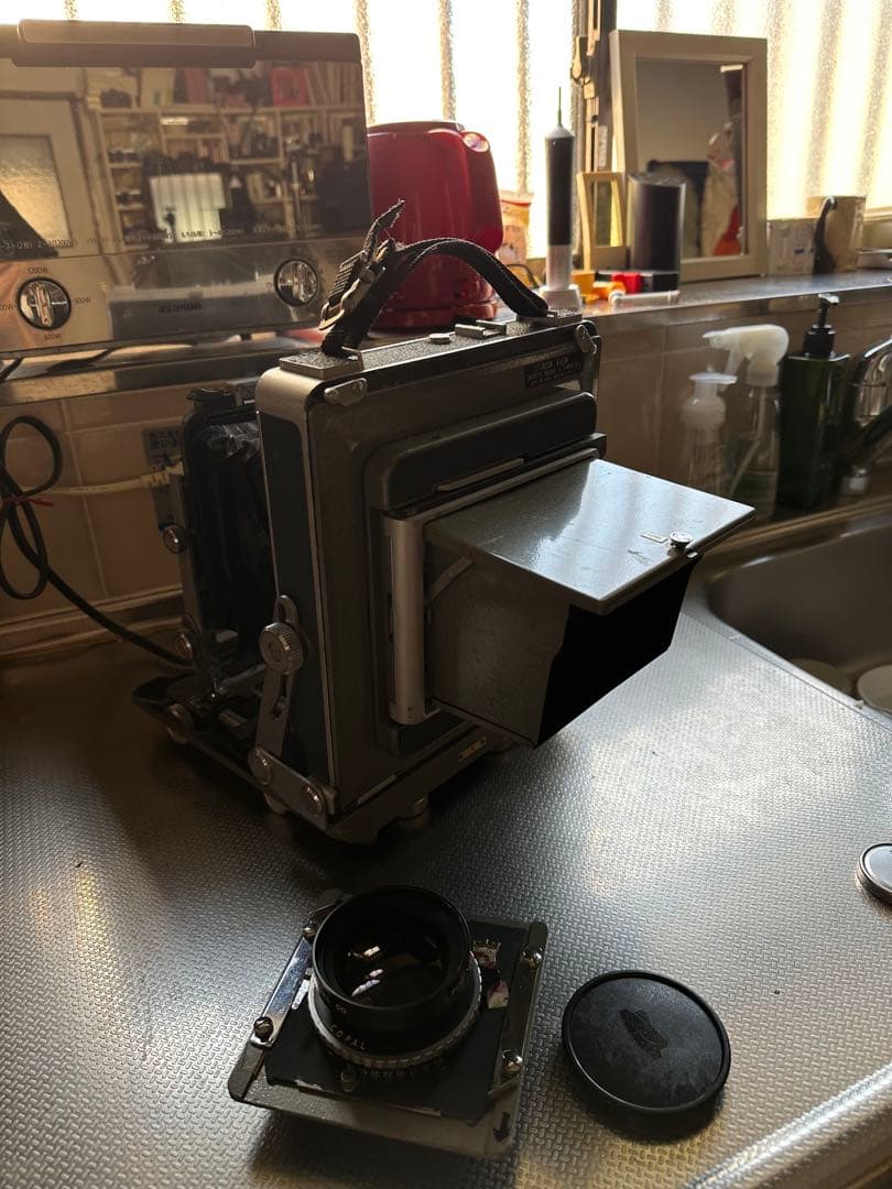 Rittreck View 4×5ジャンク＋150/180mmリンホフ変換ボード