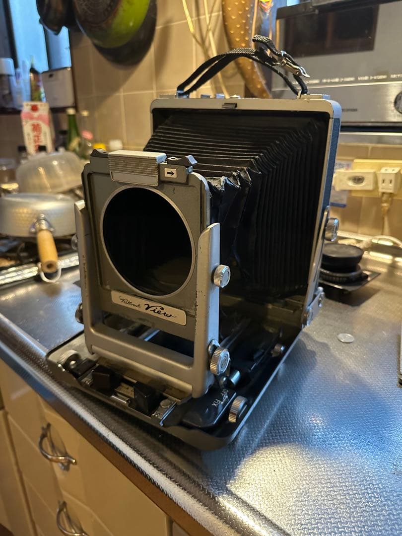 Rittreck View 4×5ジャンク＋150/180mmリンホフ変換ボード