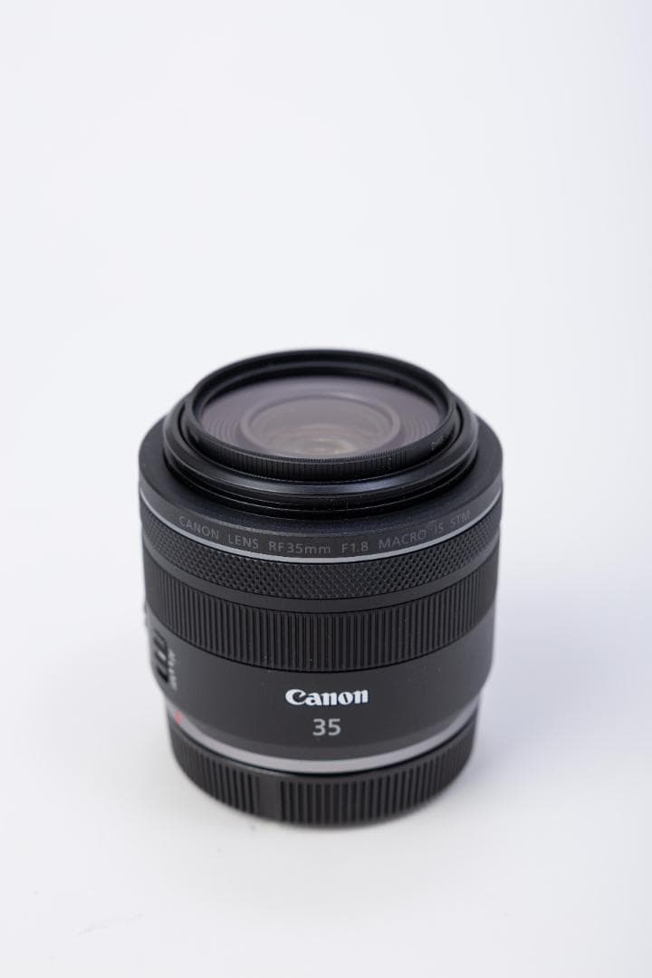 canon RF 35mm F1.8 マクロ IS STM フード付き