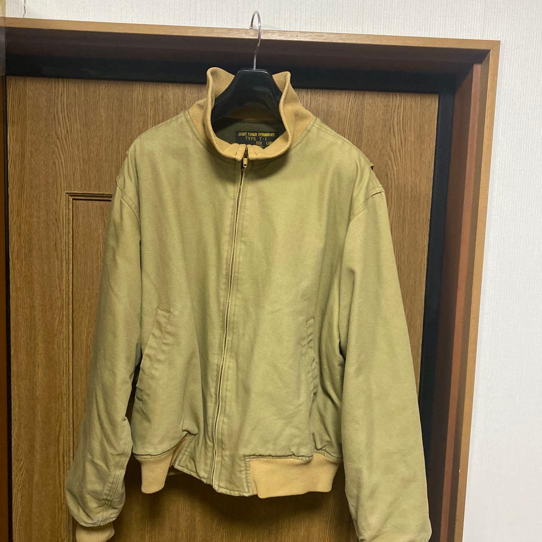 ミリタリージャケット　タンカースジャケット