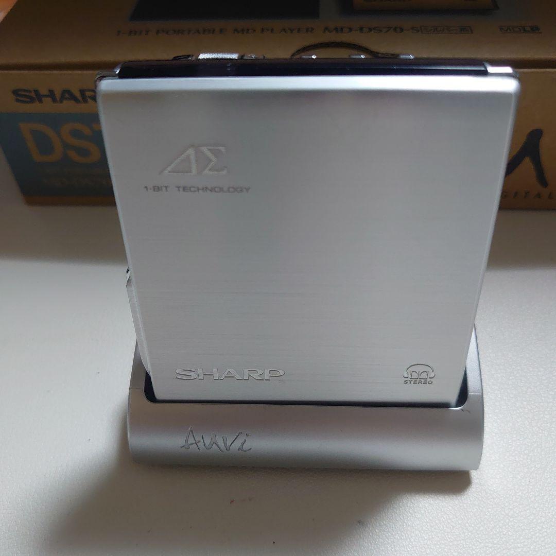 【ジャンク品】『SHARP』 ポータブルMDプレーヤー MD-DS70