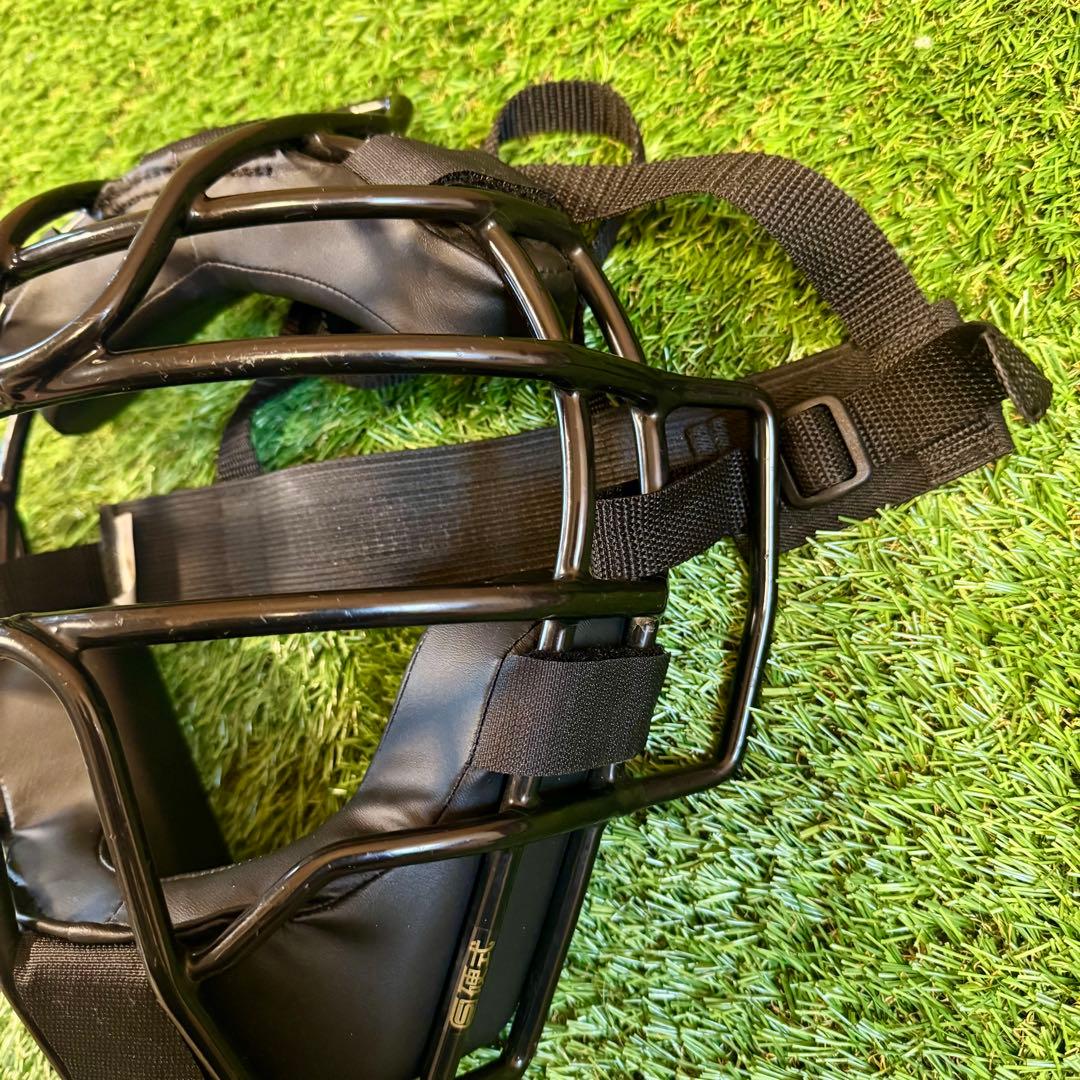 【美品】硬式野球 Mizuno Pro キャッチャーマスク