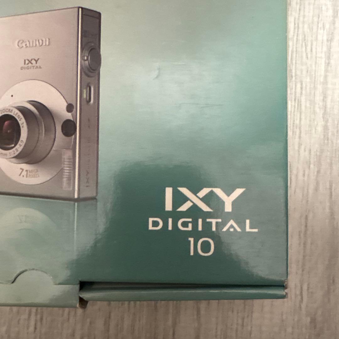 S*N様 Canon IXY DIGITAL 10 本体と付属品 未使用品