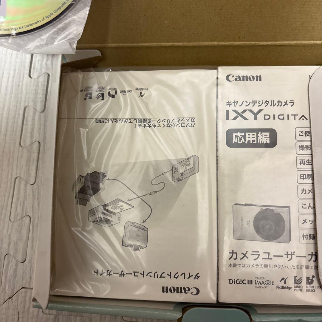 S*N様 Canon IXY DIGITAL 10 本体と付属品 未使用品