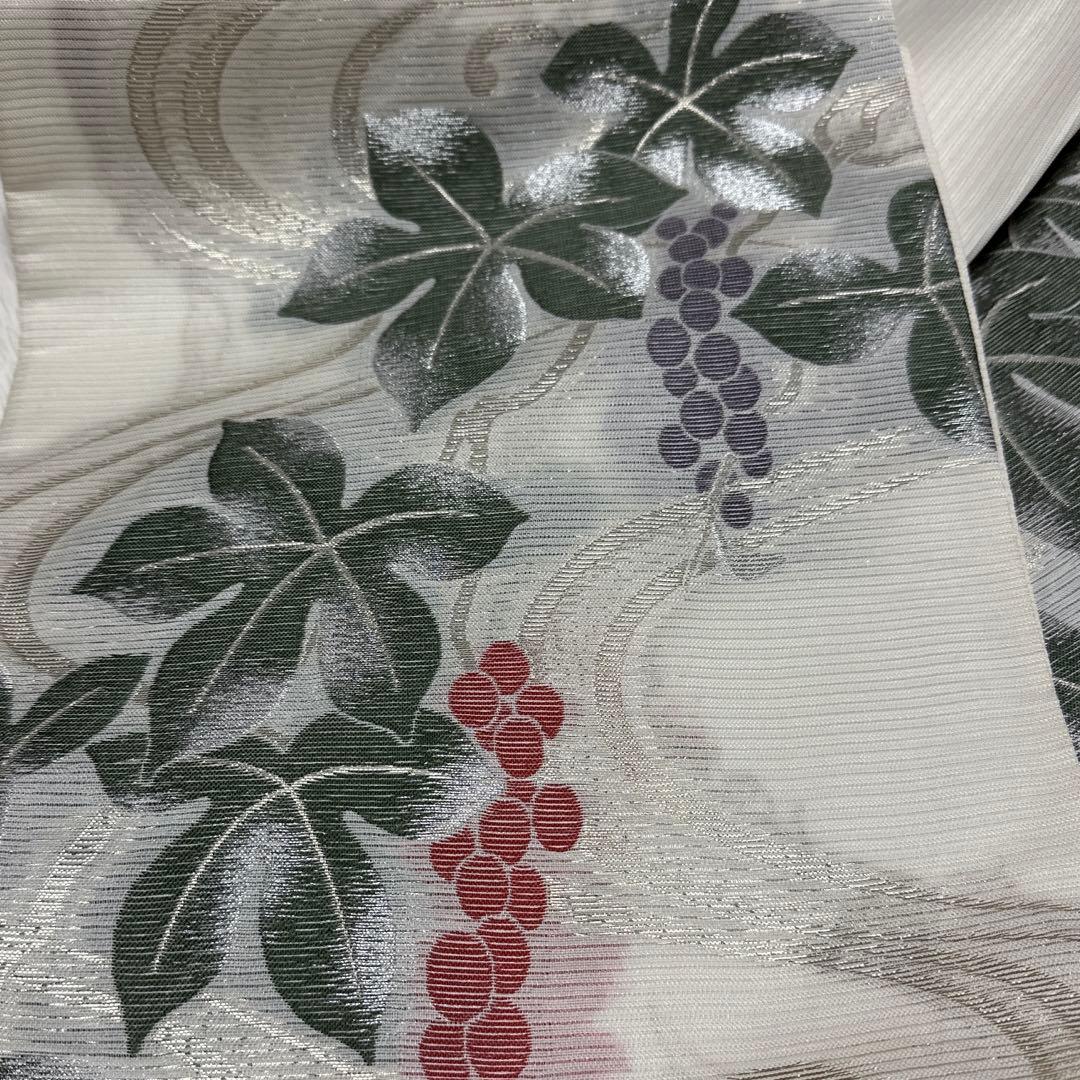 洗える着物 絽訪問着 絽長襦袢 絽袋帯 セット しつけ付き