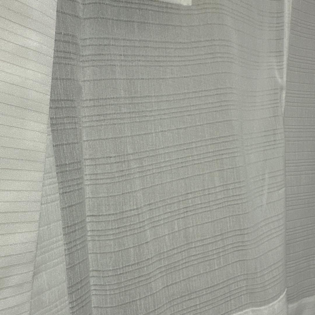 洗える着物 絽訪問着 絽長襦袢 絽袋帯 セット しつけ付き