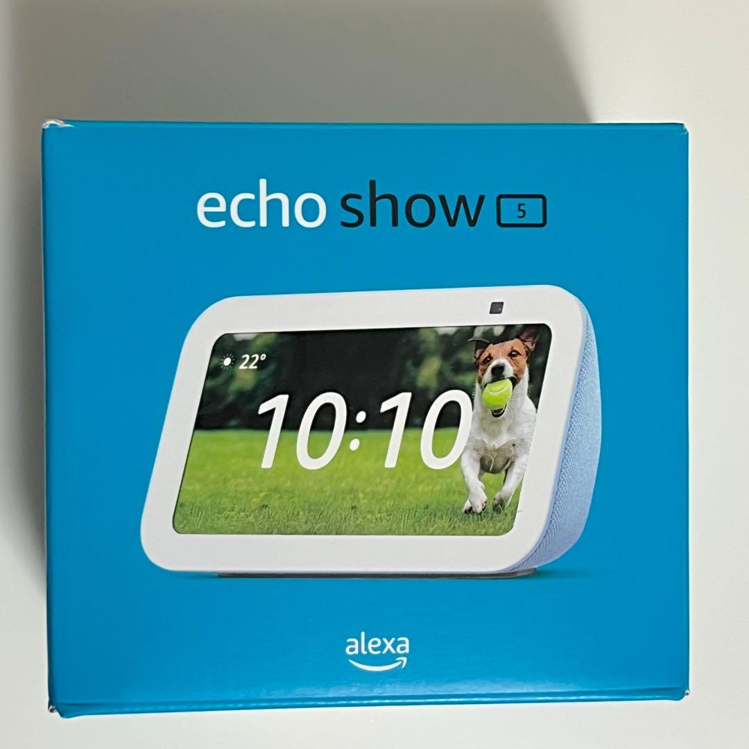 【未使用】 Amazon Echo Show 5 第3世代 グレーシャーホワイト