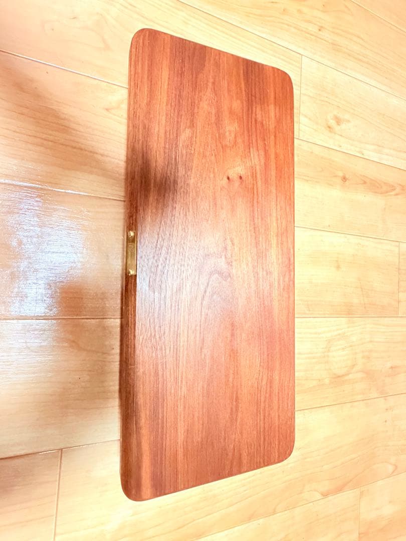 MUKU WORKS シェルコン25 ウォールナットサイドテーブル スノーピーク