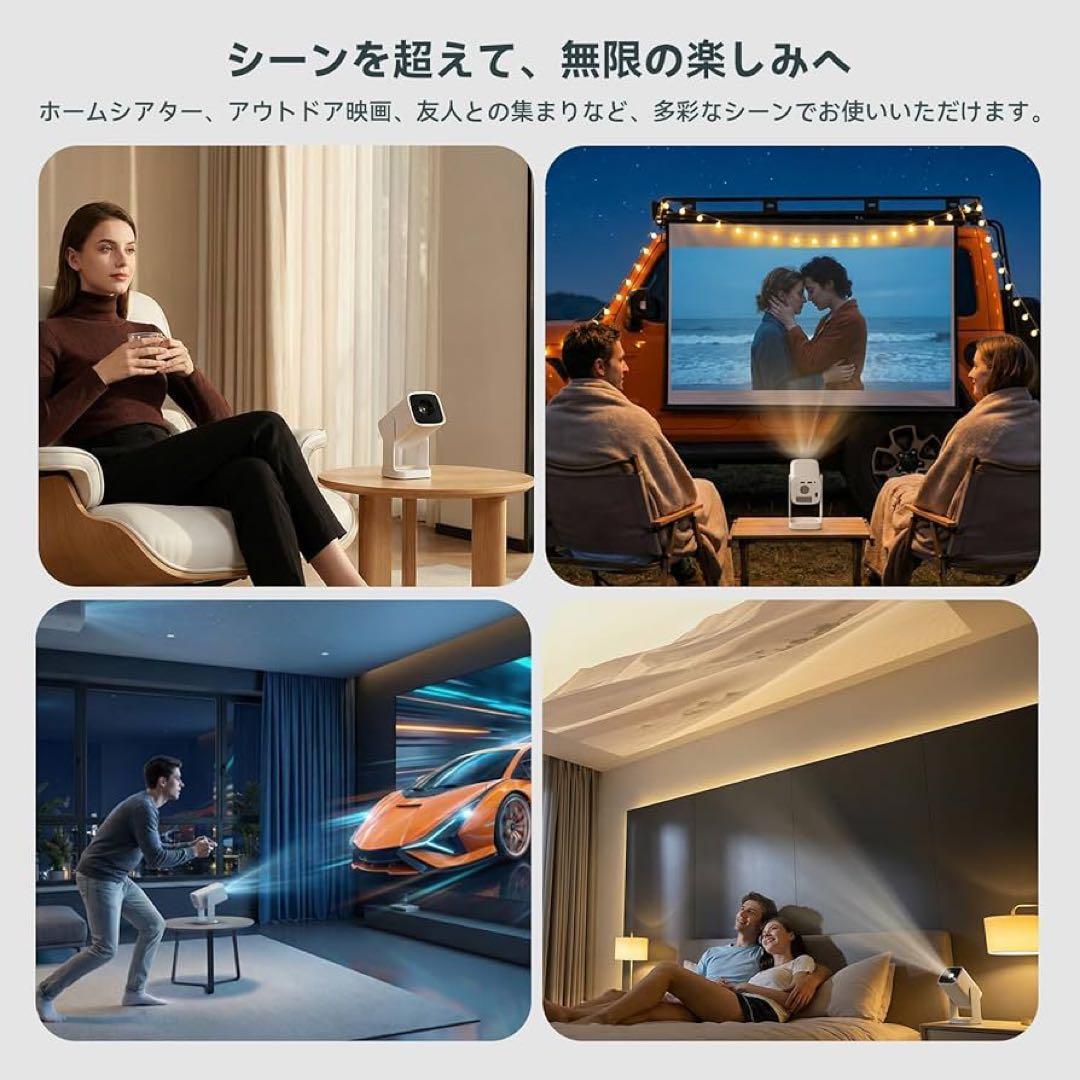 28,999円の品❤️プロジェクター⭐️WANBO⭐️AndroidTV11.0