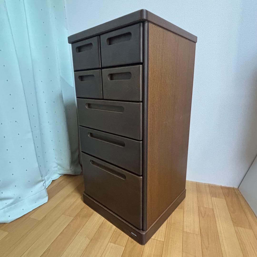 マルヨシ民芸家具 5段 7杯 チェスト 引き出し キャビネット 収納