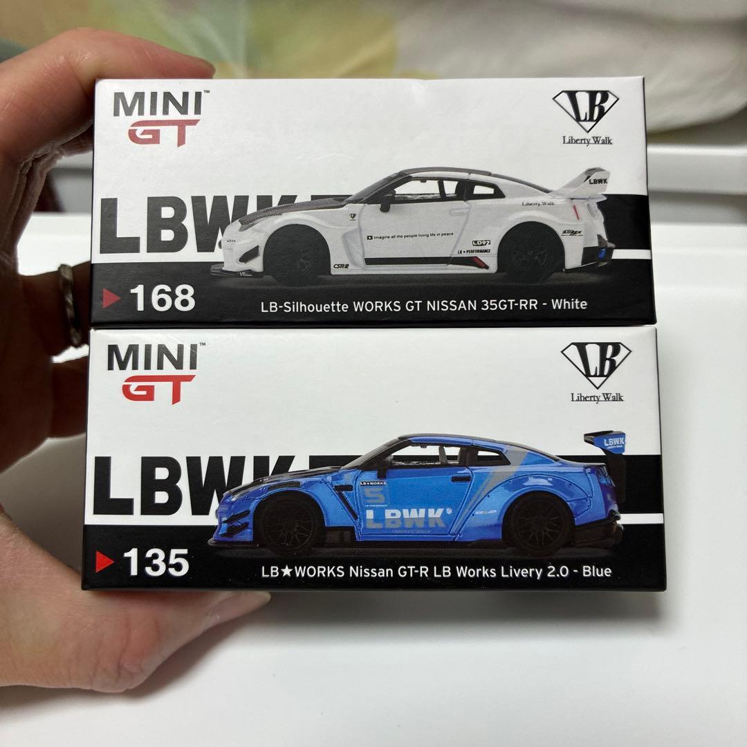 MINI GT LB-WORKS GT-R 2台セット