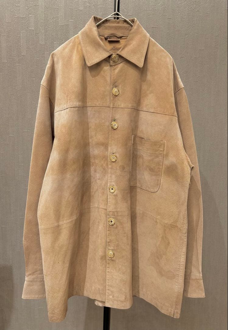 【希少】PENDLETON スエード 豚革 カバーオール シャツ ジャケット