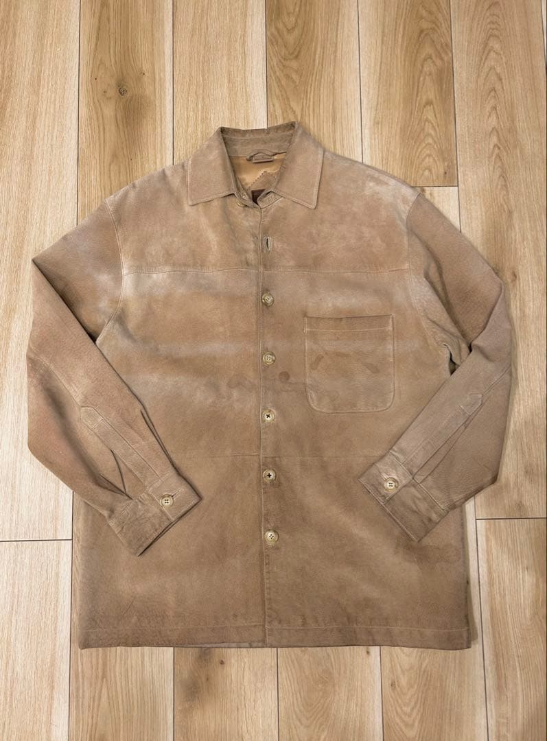 【希少】PENDLETON スエード 豚革 カバーオール シャツ ジャケット