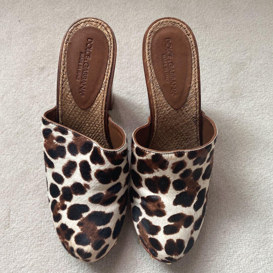 1週間限定値下げ！ドルチェ&ガッパーナ☆厚底サボサンダル23.5cm